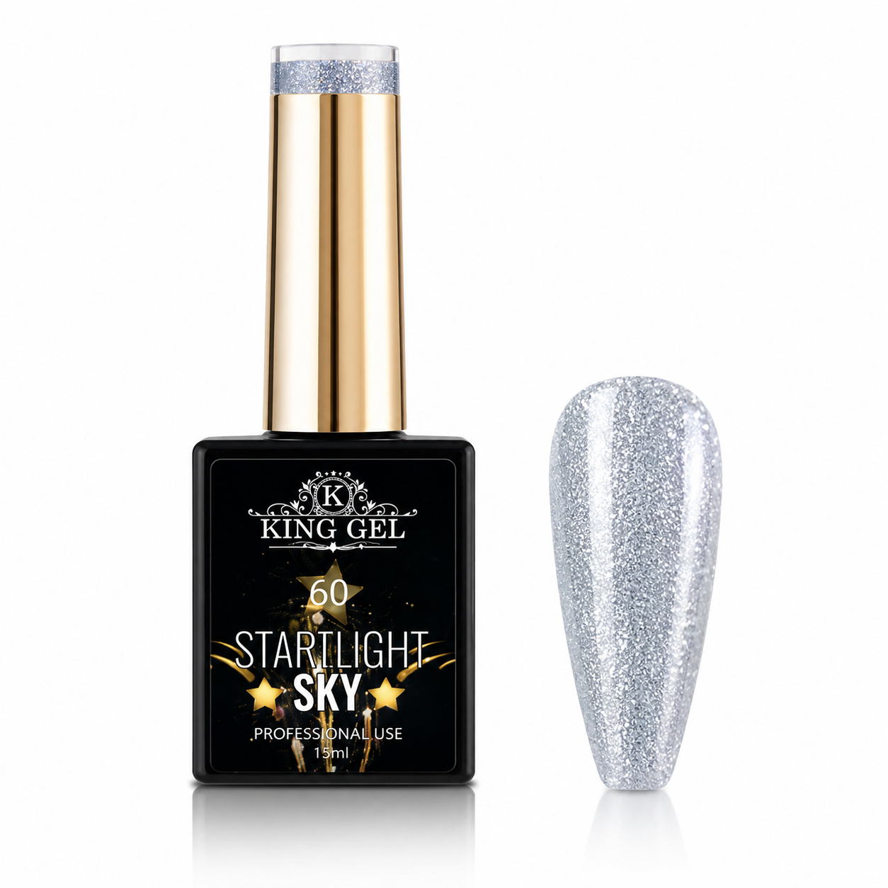60 Gel Colors Starlight Sky gel Collection - KingGel Brand