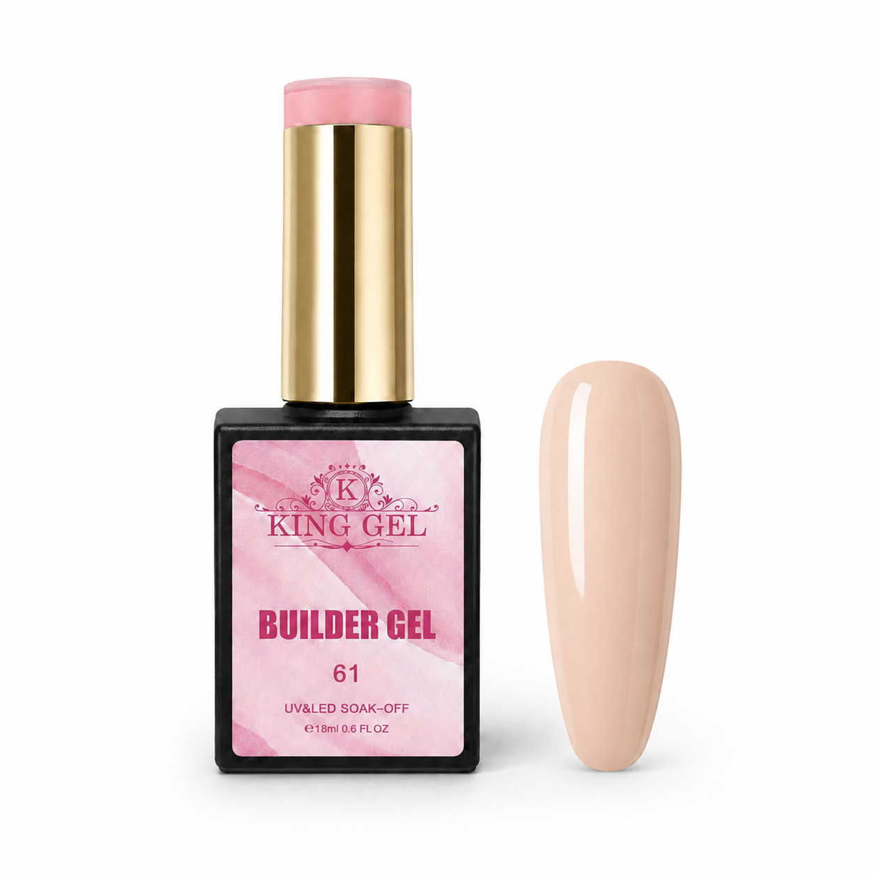 72 colors Hema Free Builder Gel Collection - KingGel