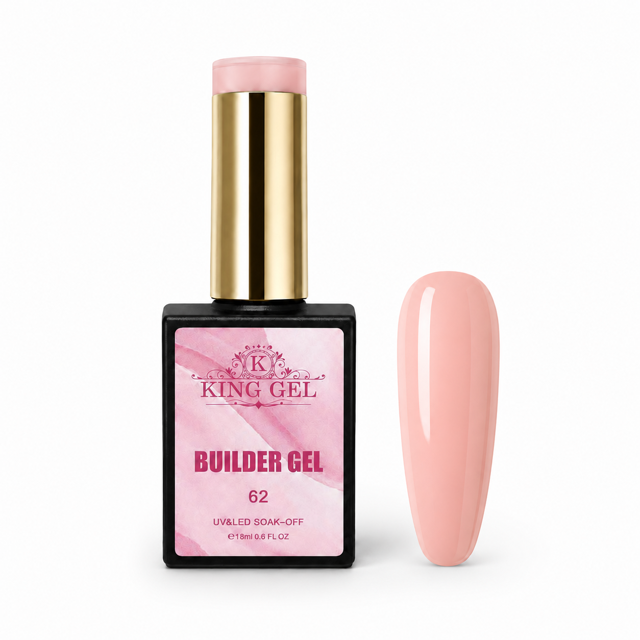 72 colors Hema Free Builder Gel Collection - KingGel