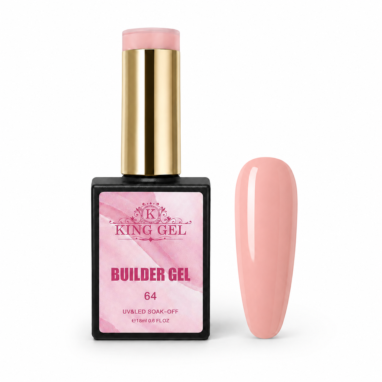 72 colors Hema Free Builder Gel Collection - KingGel