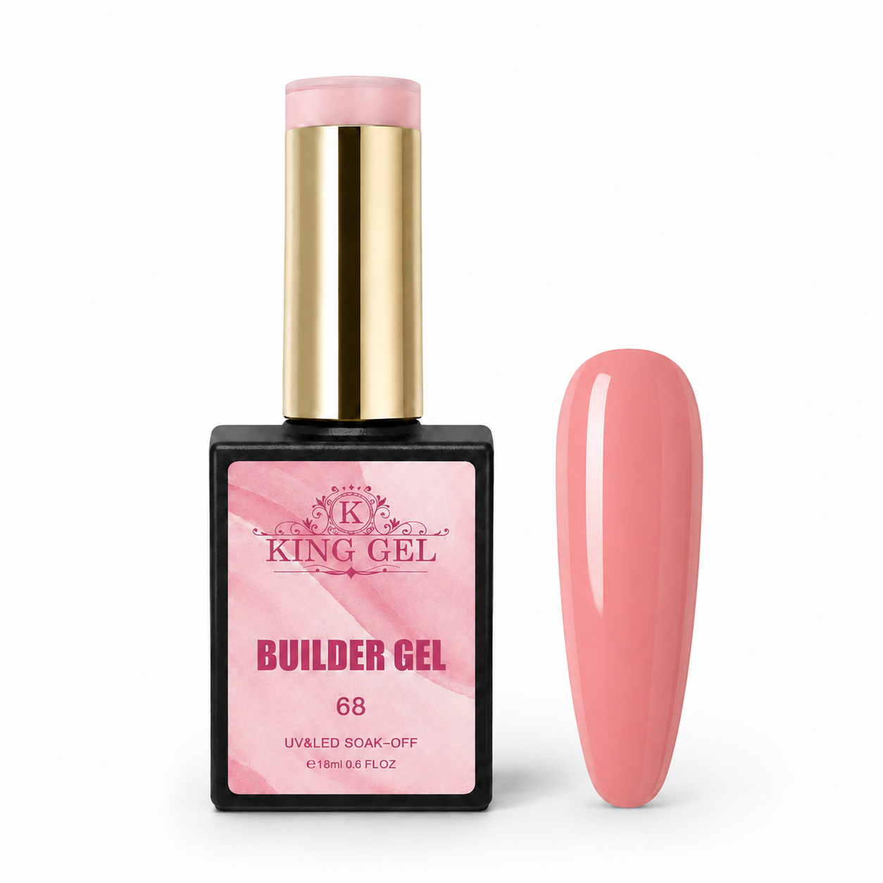 72 colors Hema Free Builder Gel Collection - KingGel