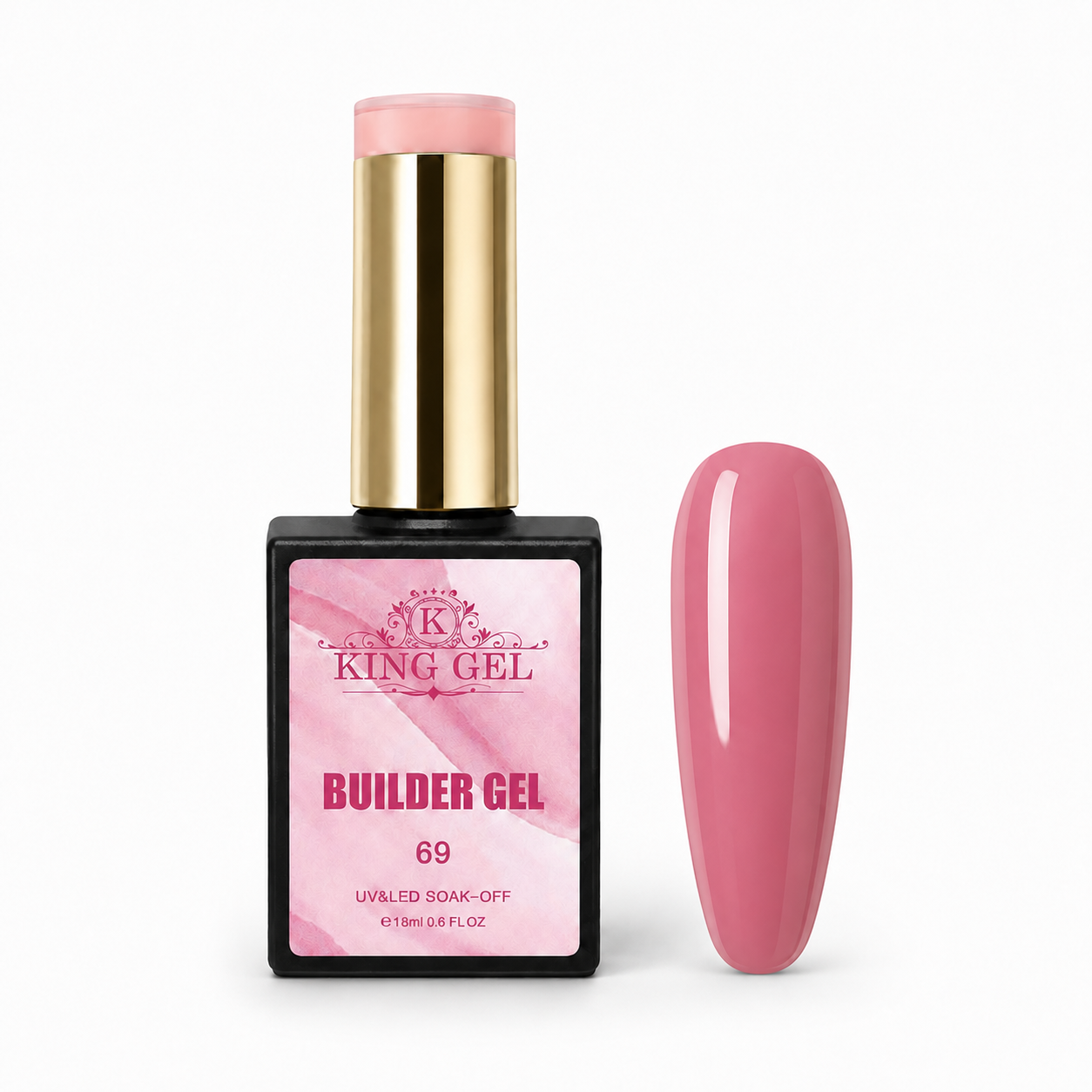 72 colors Hema Free Builder Gel Collection - KingGel