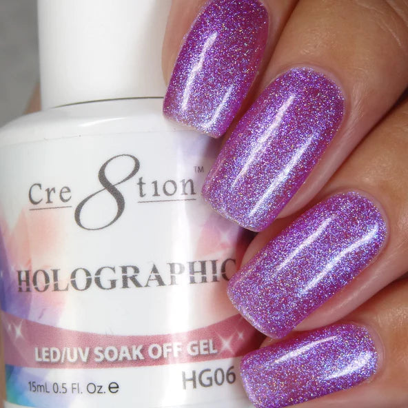 Cre8tion Holographic gel 1-18