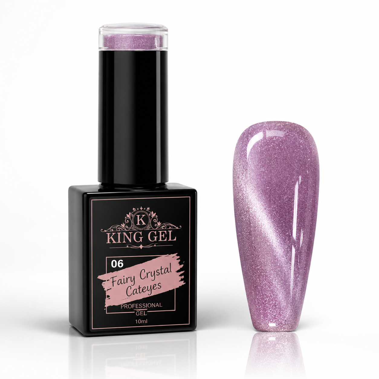 24 colors Fairy Crystal Cateyes Collection - KingGel Brand