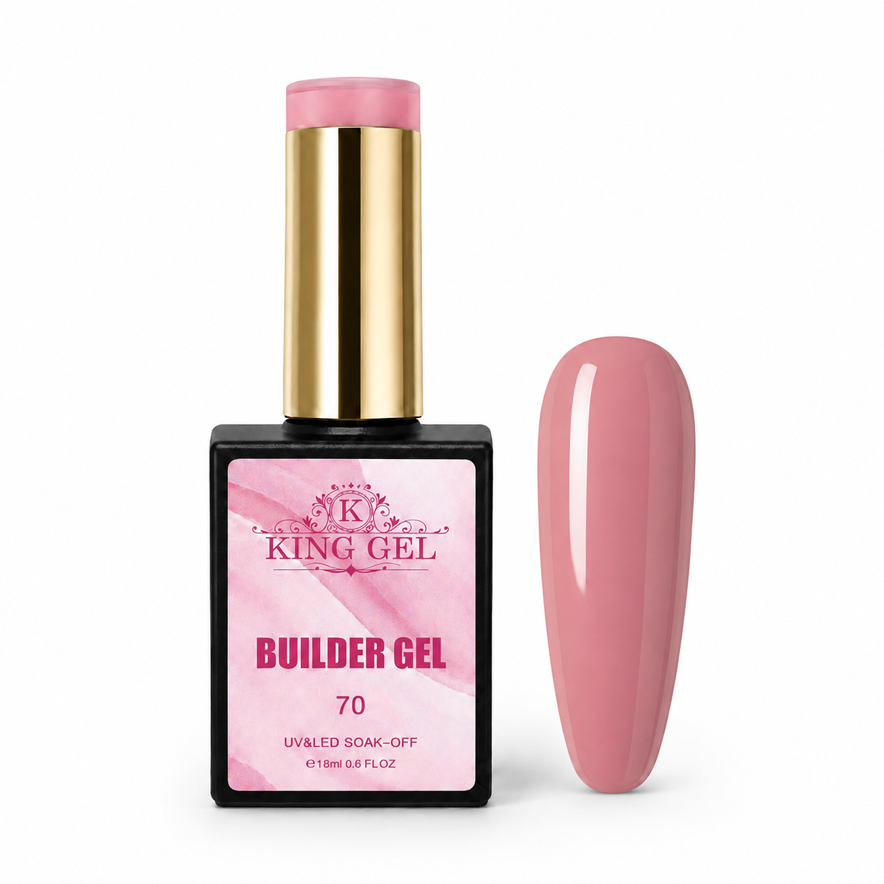 72 colors Hema Free Builder Gel Collection - KingGel