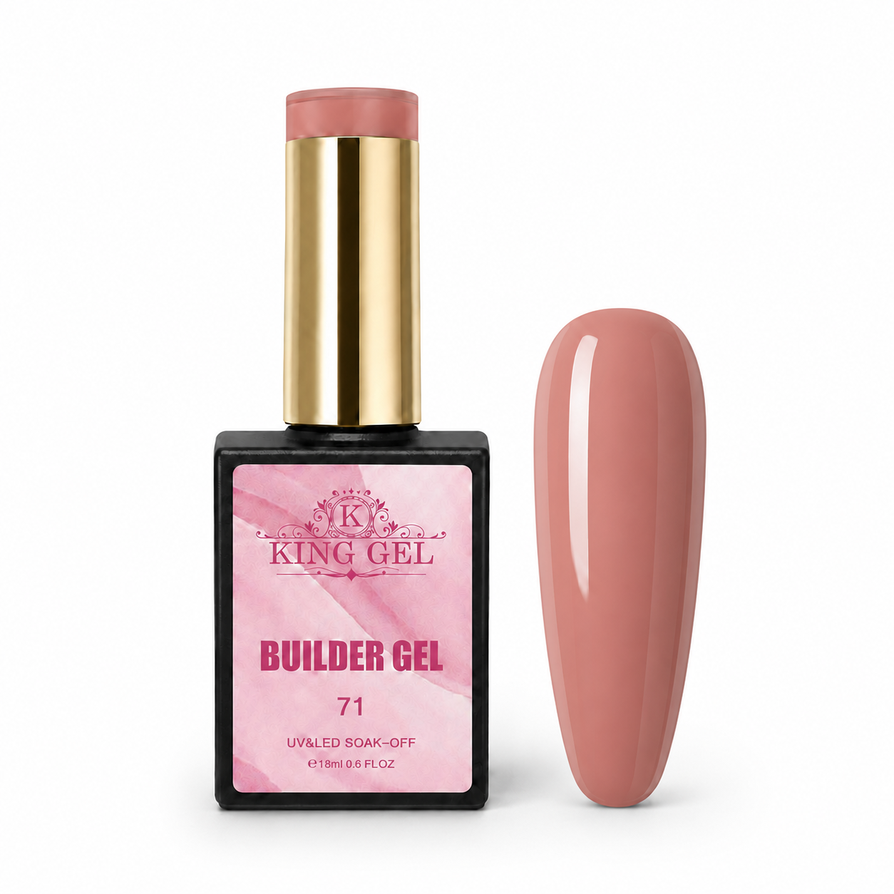 72 colors Hema Free Builder Gel Collection - KingGel