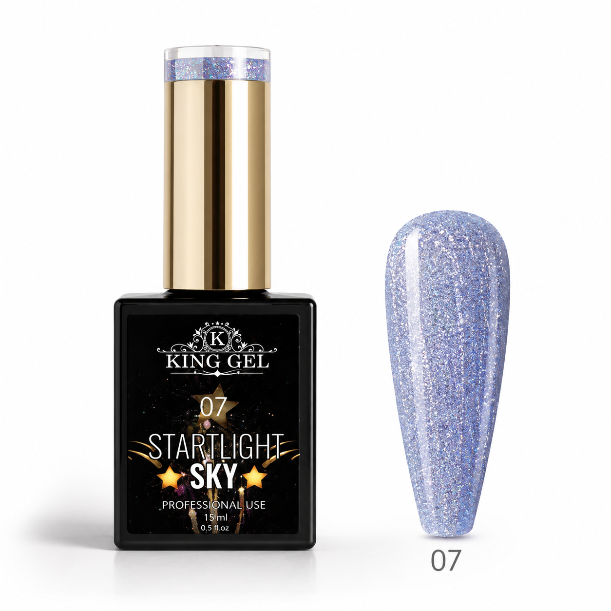 60 Gel Colors Starlight Sky gel Collection - KingGel Brand