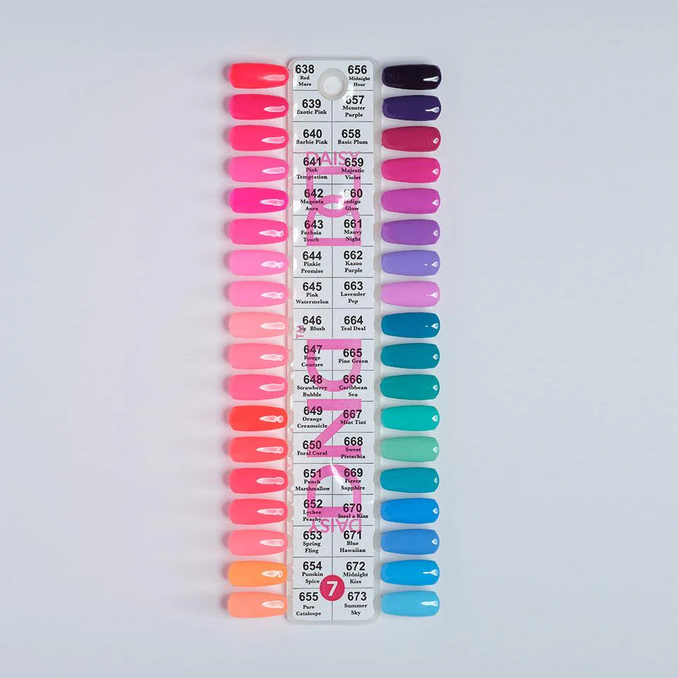 DnD Collection – Full 36 Colors Set - 638 - 673 collection - Swatch #7