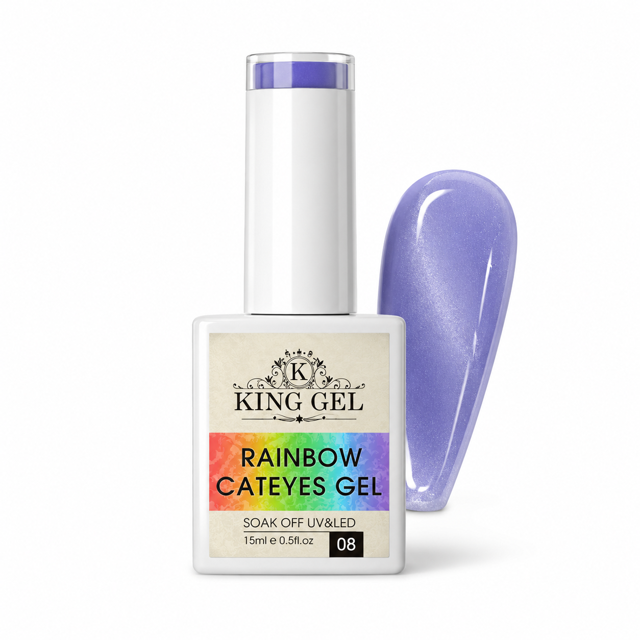 48 colors Rainbow Cateyes Collection - KingGel