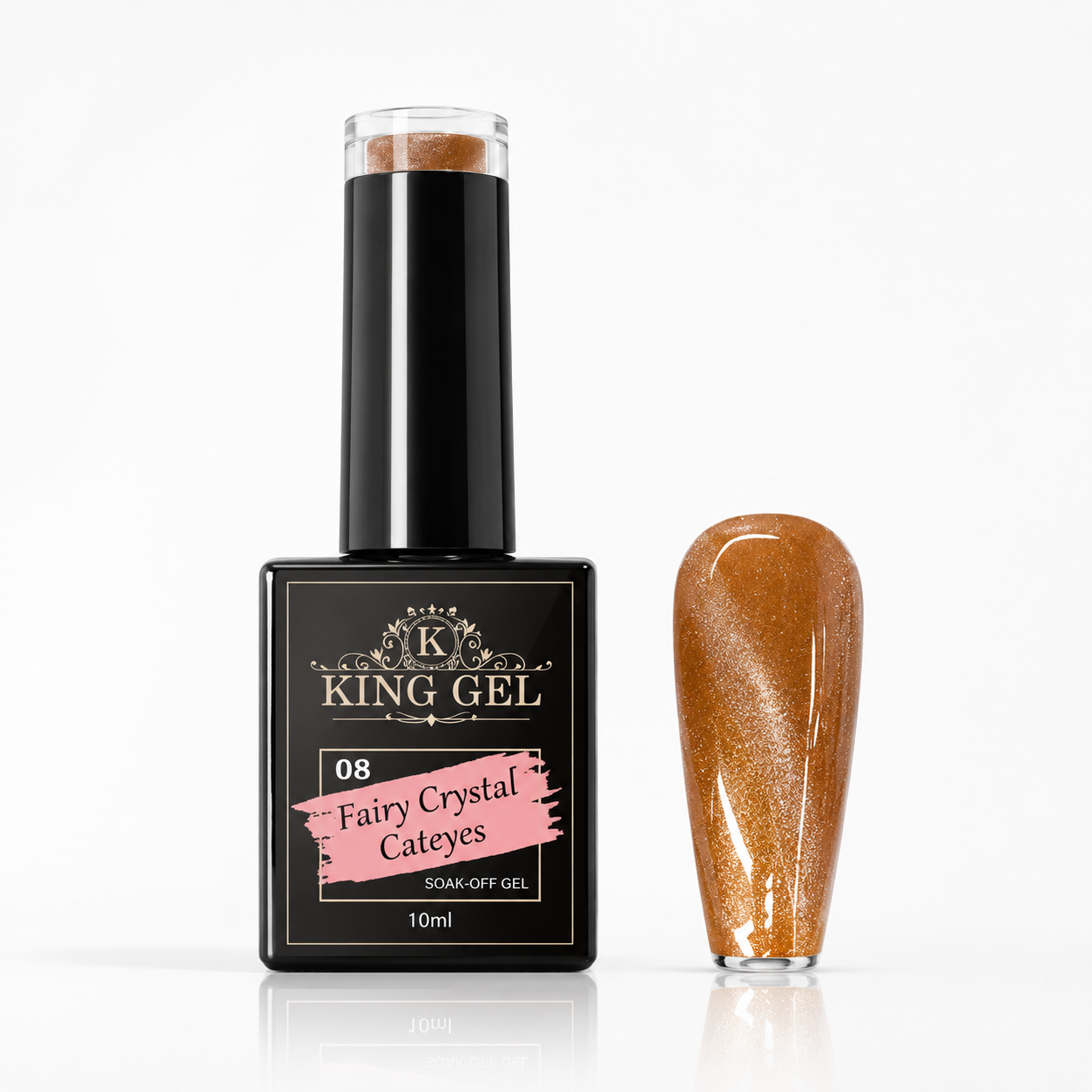 24 colors Fairy Crystal Cateyes Collection - KingGel Brand