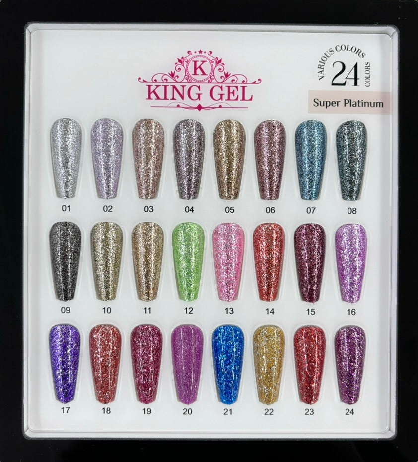 24 colors Super Platinum Collection - KingGel