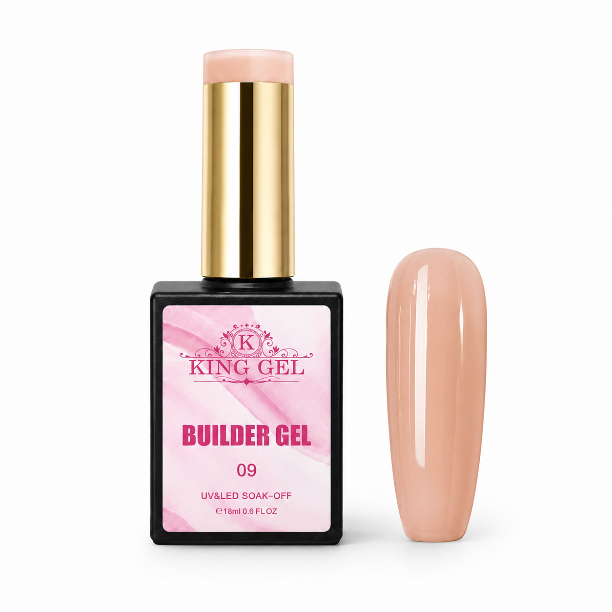 72 colors Hema Free Builder Gel Collection - KingGel