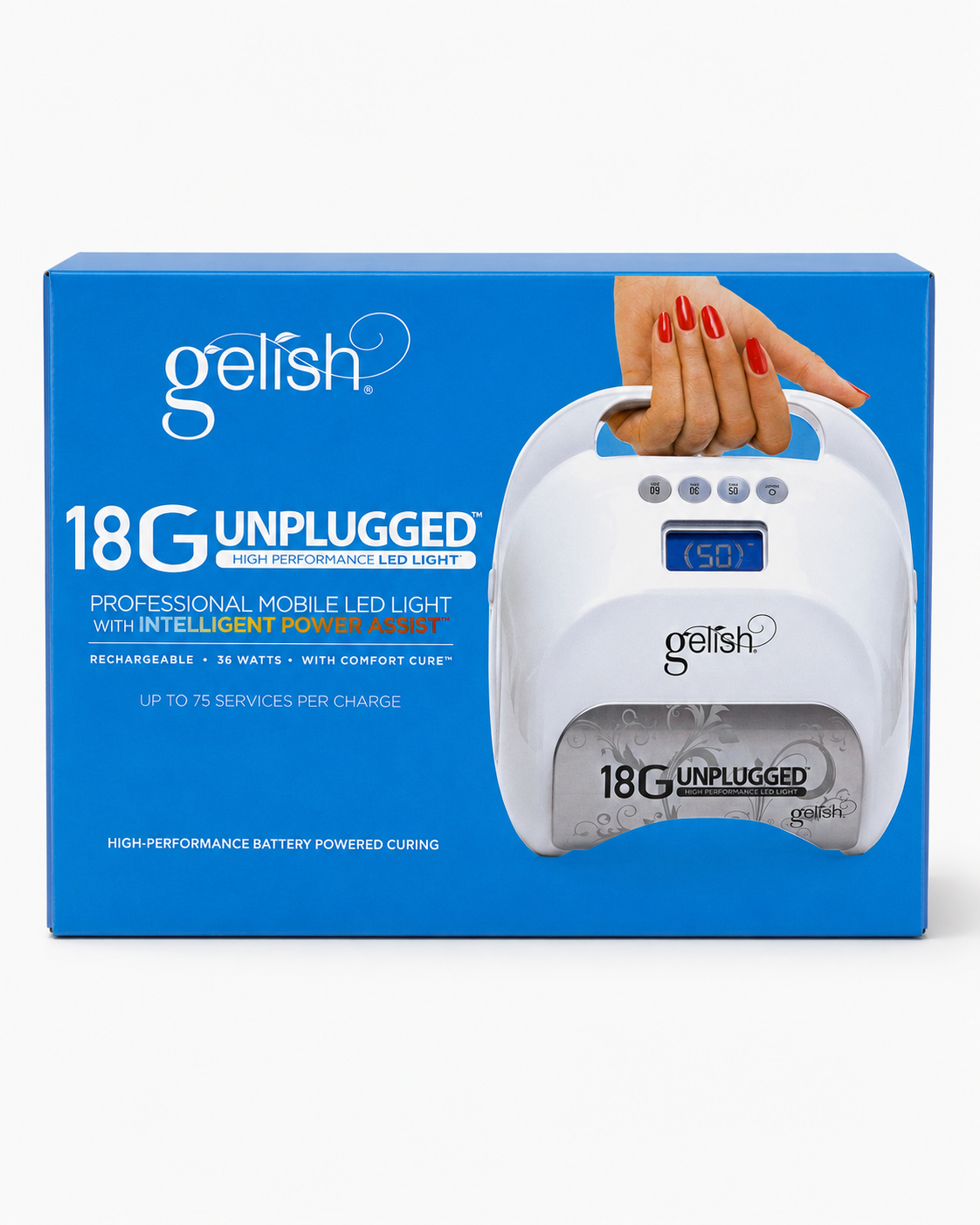 Gelish LED 18G Light PLUS with Comfort Cure