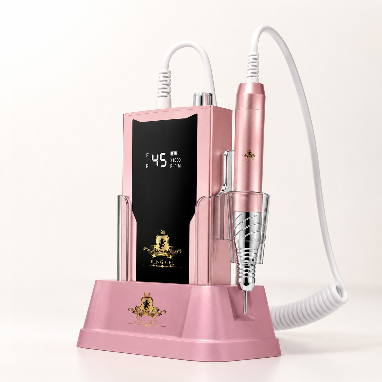 Cordless Nail Drill 45K (Professional Use) - Rose Gold