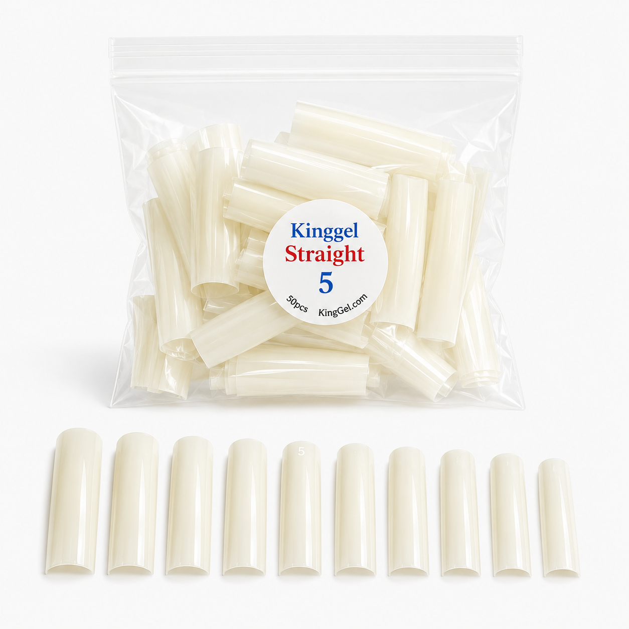 Acrylic Nail Tip Straight Shape