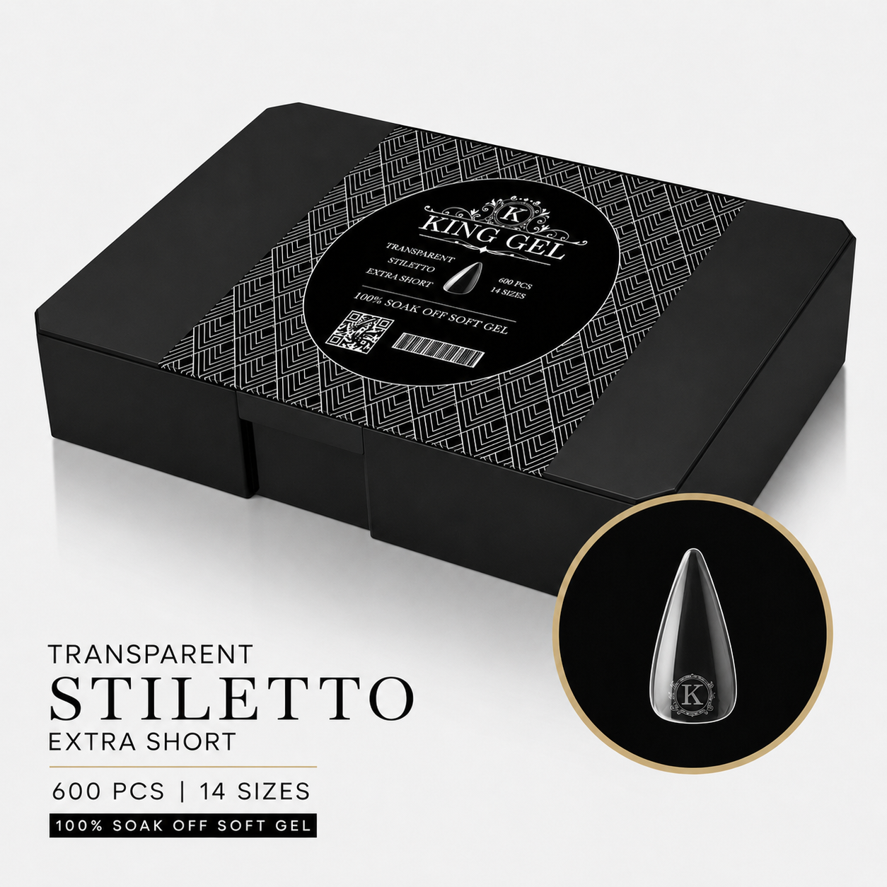 Soft Gel/ Gel X Tip - Kinggel (Quality Guaranteed)