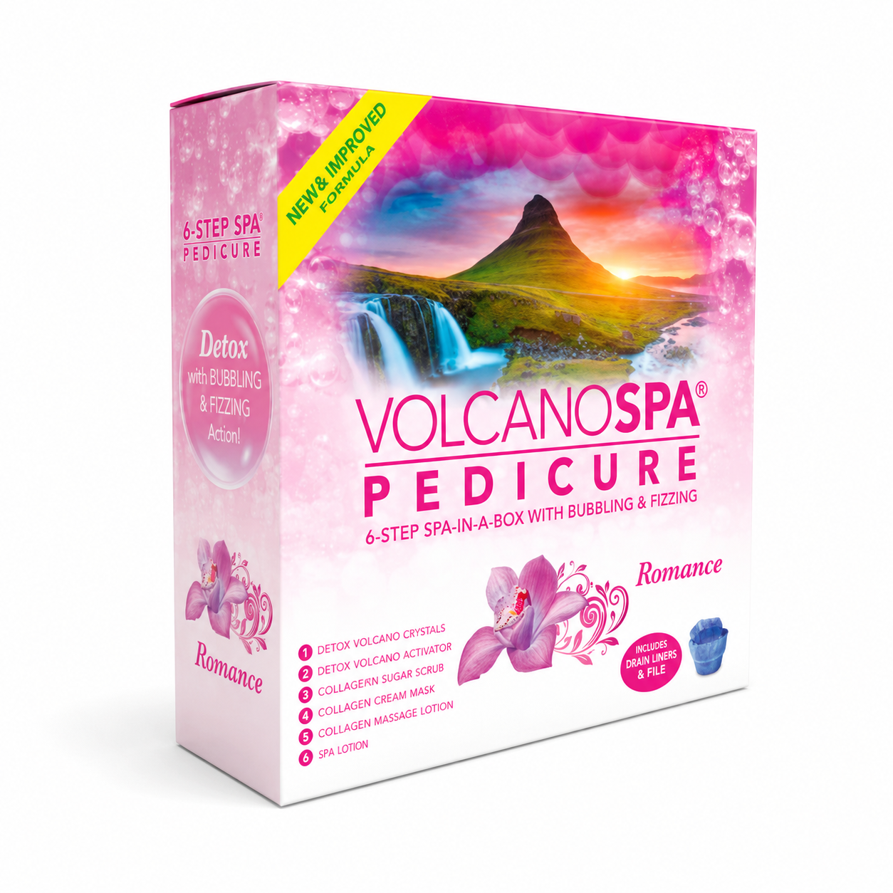 Volcano Spa 10in1 Deluxe Pedicure - 1 case (36pc)