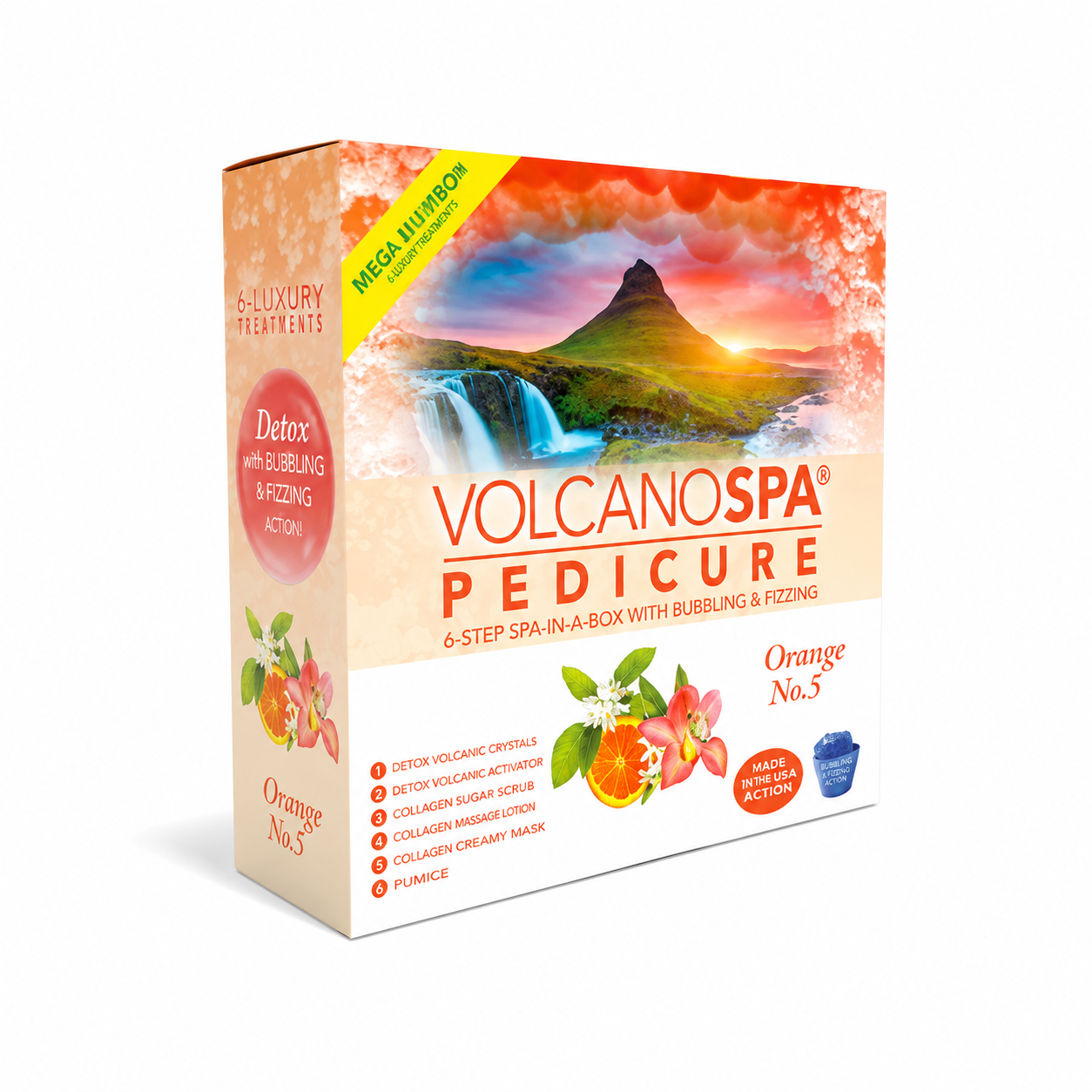 Volcano Spa 10in1 Deluxe Pedicure - 1 case (36pc)