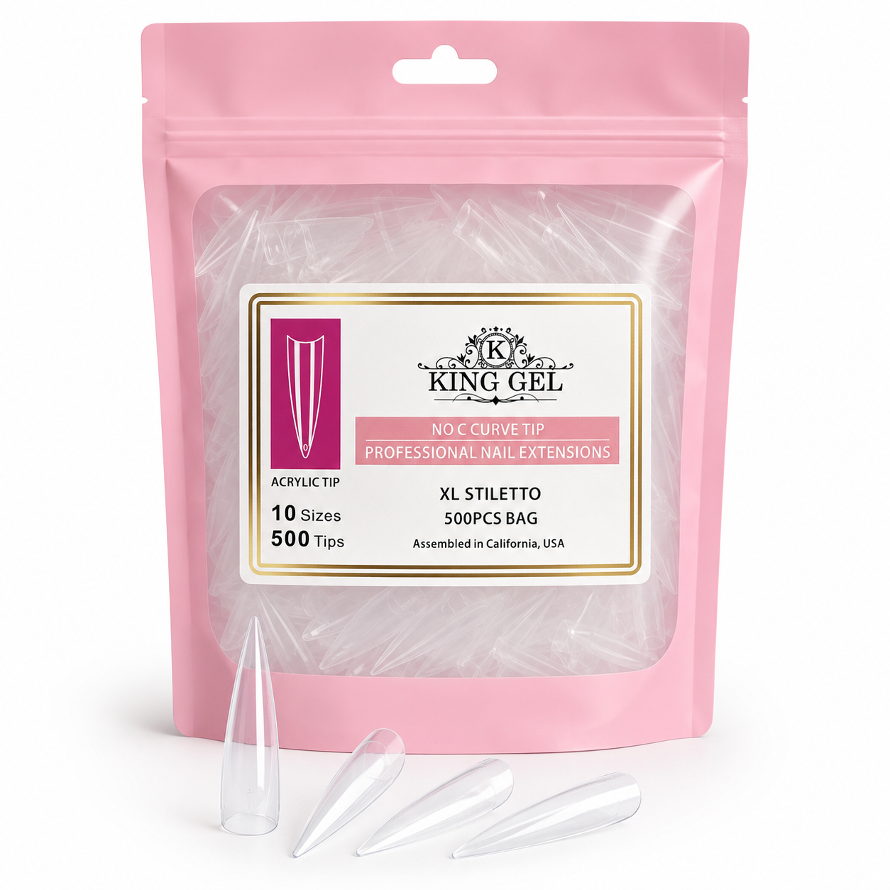 Acrylic Nails Tip in Bag