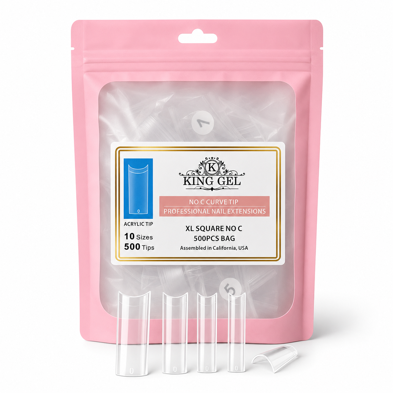 Acrylic Nails Tip in Bag