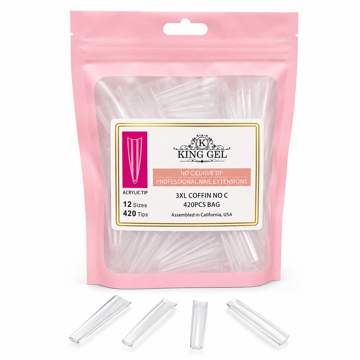 Acrylic Nails Tip in Bag