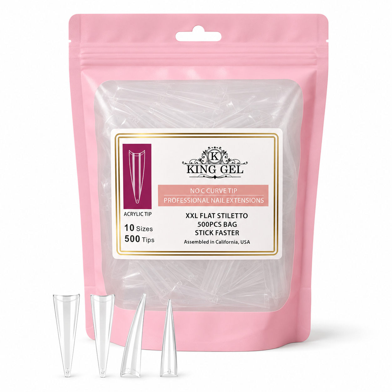 Acrylic Nails Tip in Bag