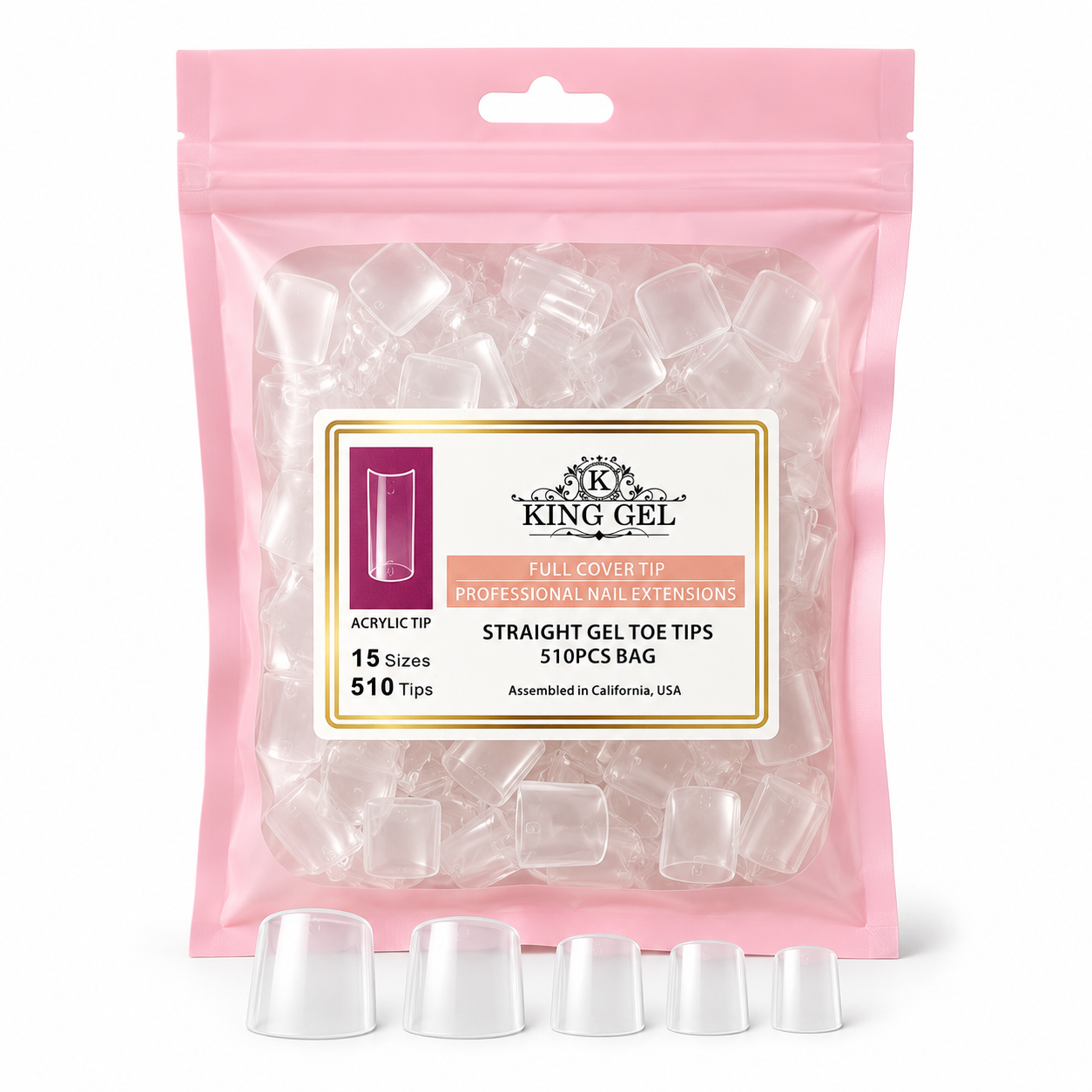 Acrylic Nails Tip in Bag