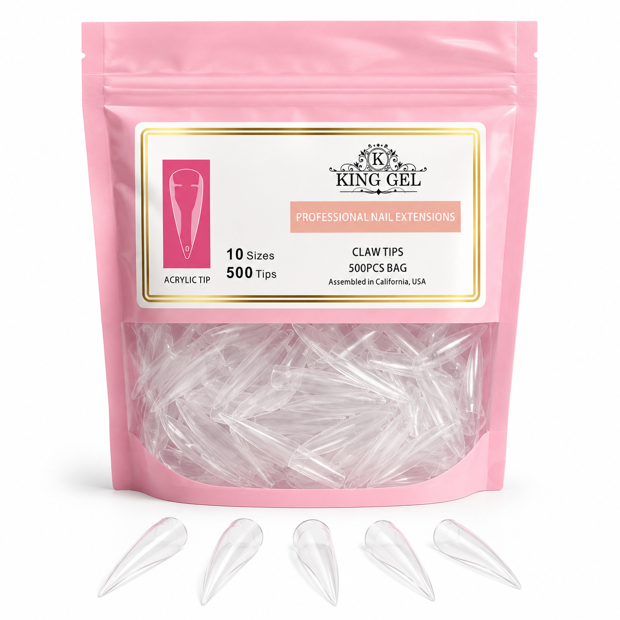 Acrylic Nails Tip in Bag
