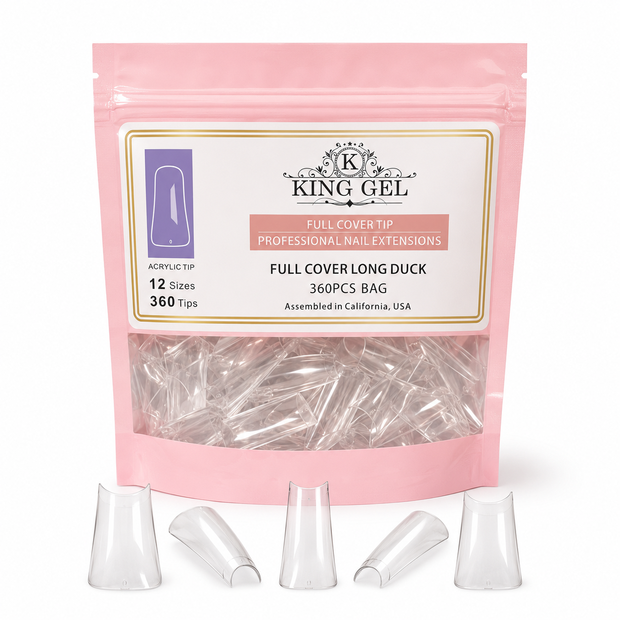 Acrylic Nails Tip in Bag