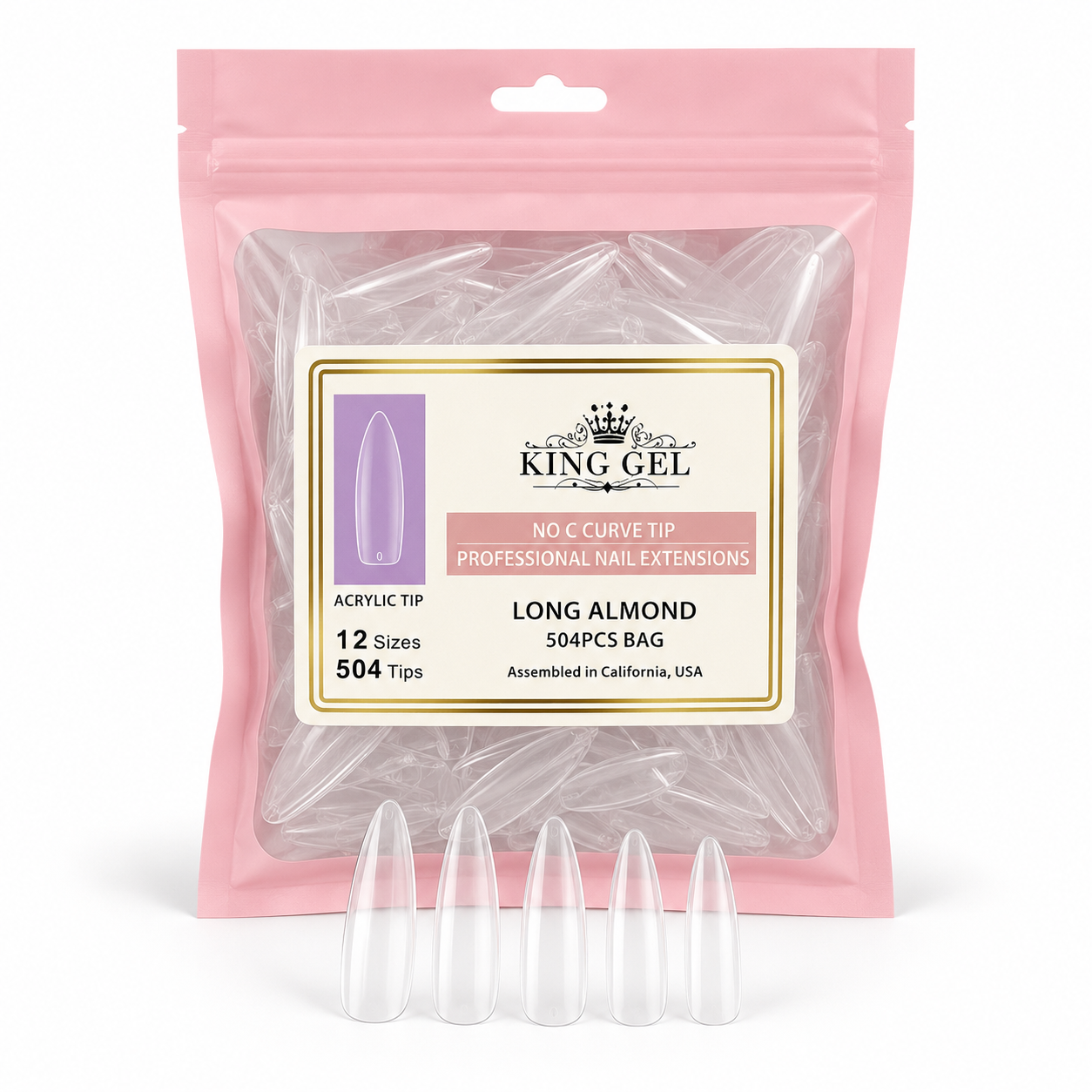 Acrylic Nails Tip in Bag
