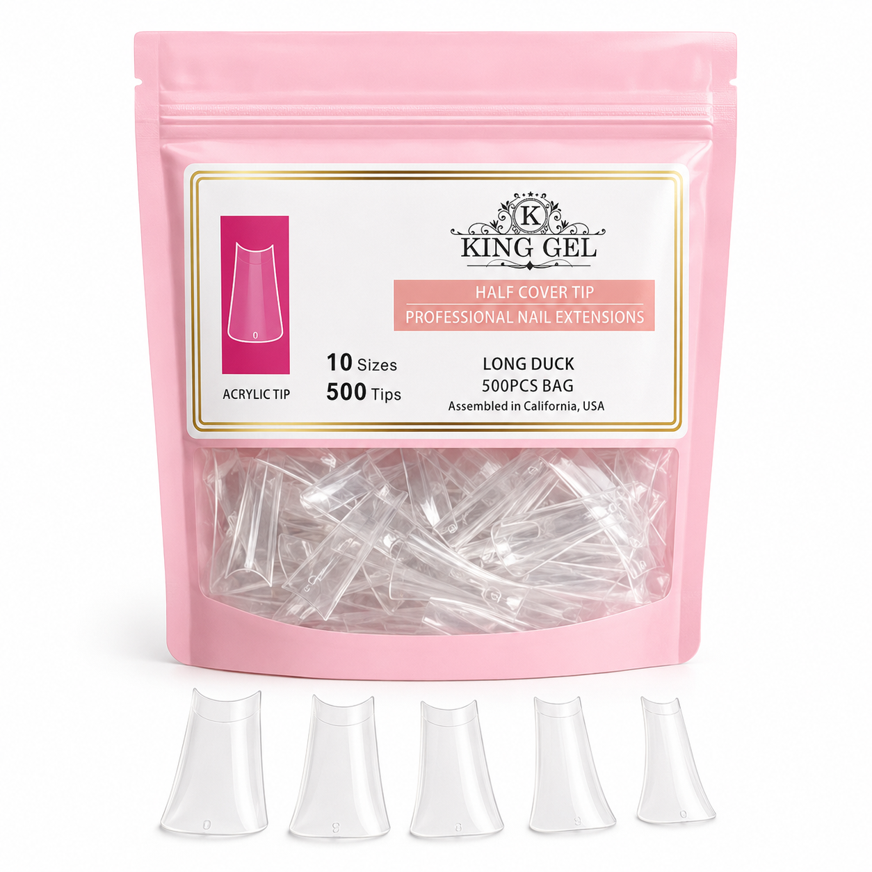 Acrylic Nails Tip in Bag