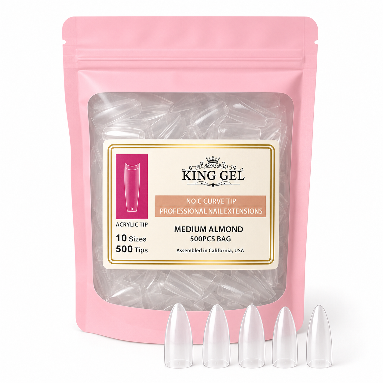 Acrylic Nails Tip in Bag