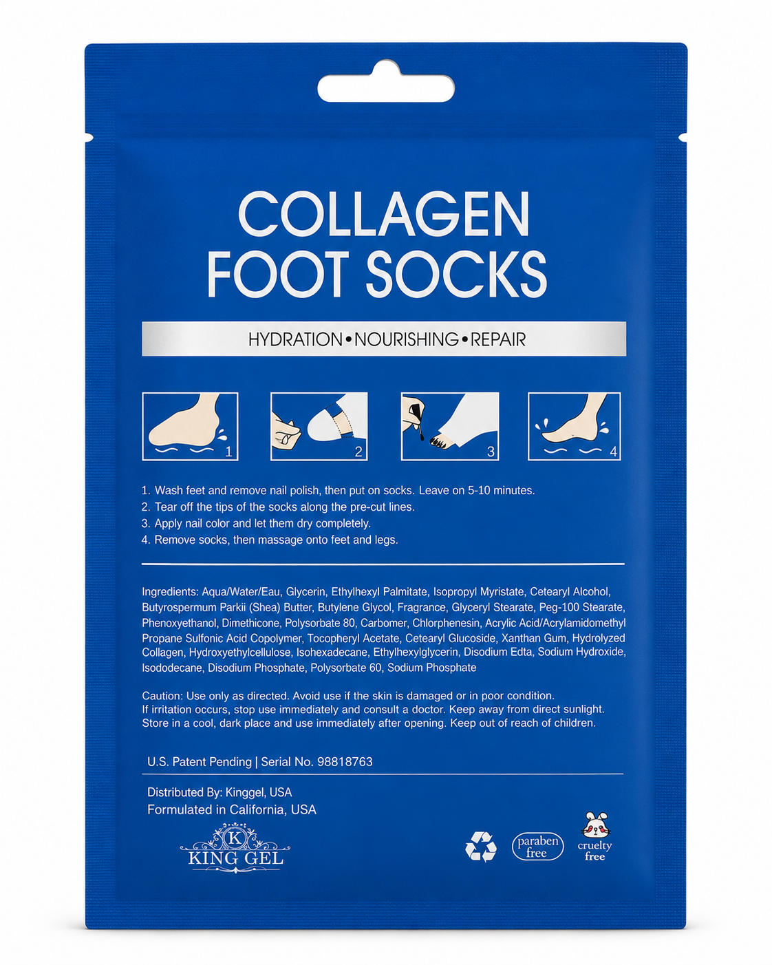 Collage Socks / Collagen Gloves