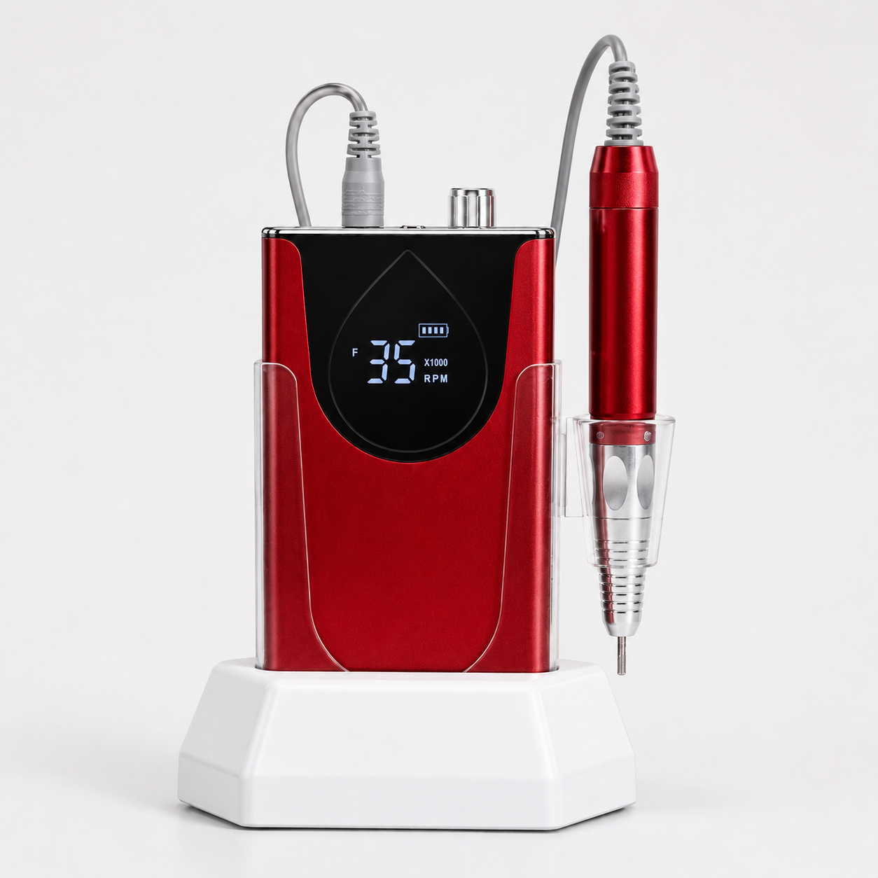 Cordless Nail Drill 35K (Professional Use) - Red