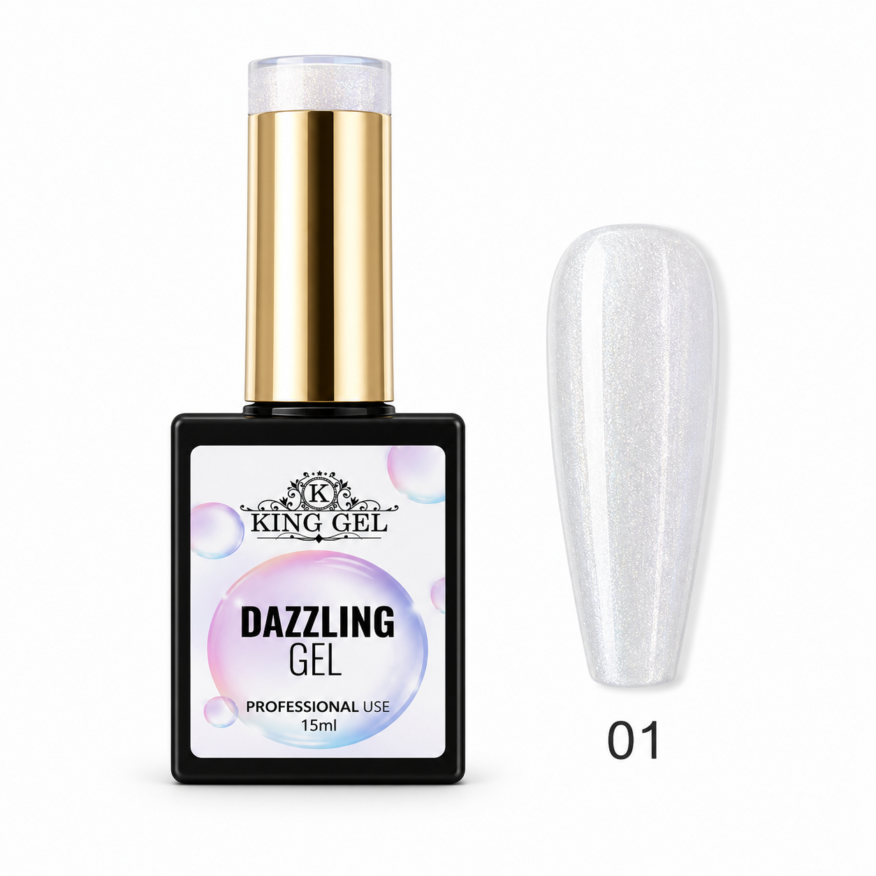 10 Gel Colors Dazzling Collection - KingGel Brand variant 1
