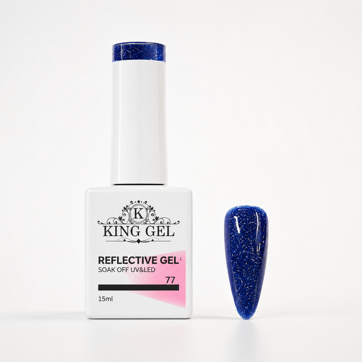 60 colors Reflective gel Collection - KingGel Brand