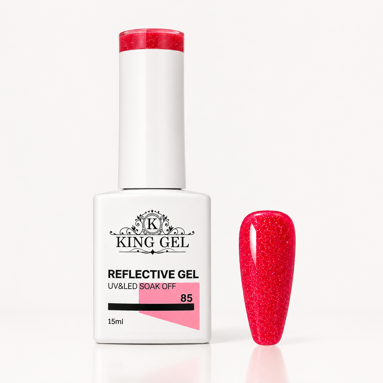 60 colors Reflective gel Collection - KingGel Brand
