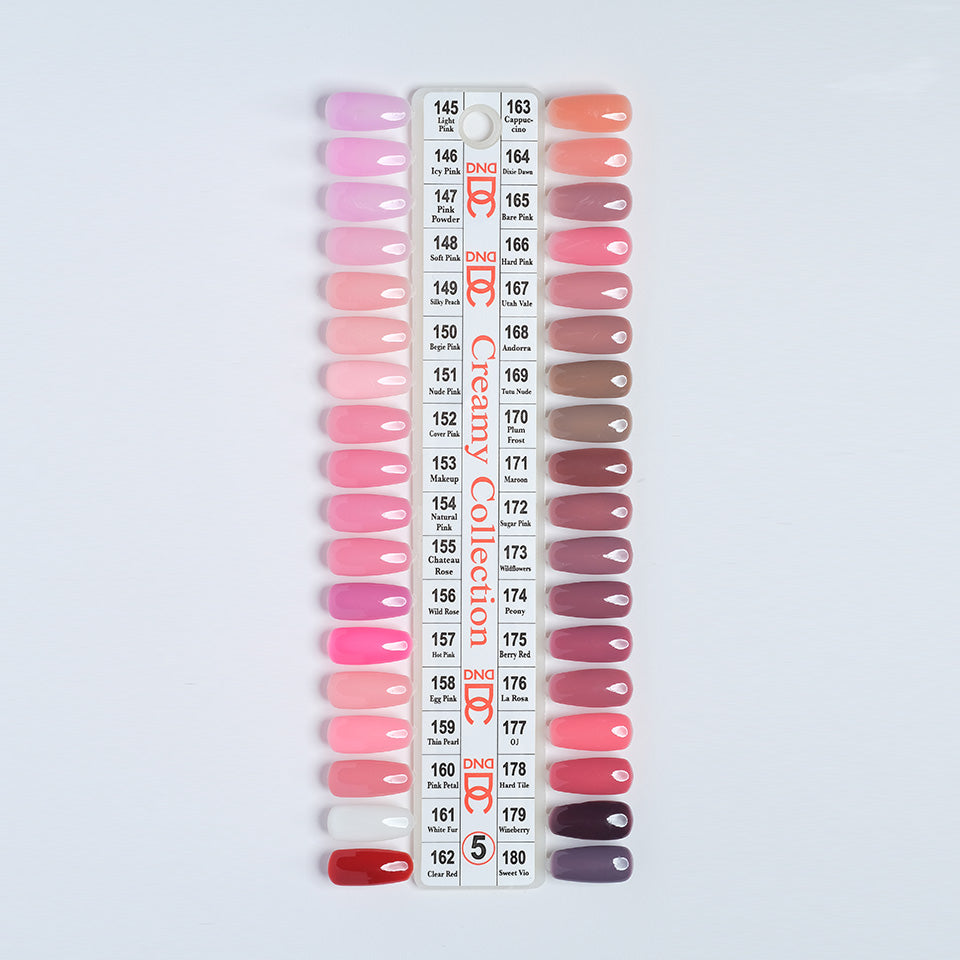 Dc Creamy Collection – Full 36 Colors Set - 145 - 180 collection - Swatch #5