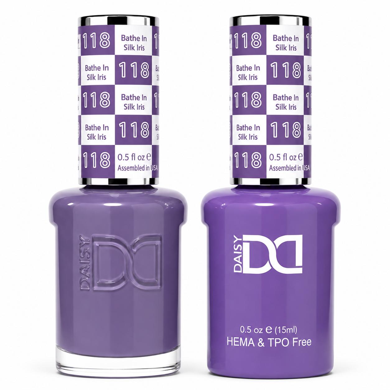 DND Hema-Free & TPO-Free number 118 - Bathe In Silk Iris