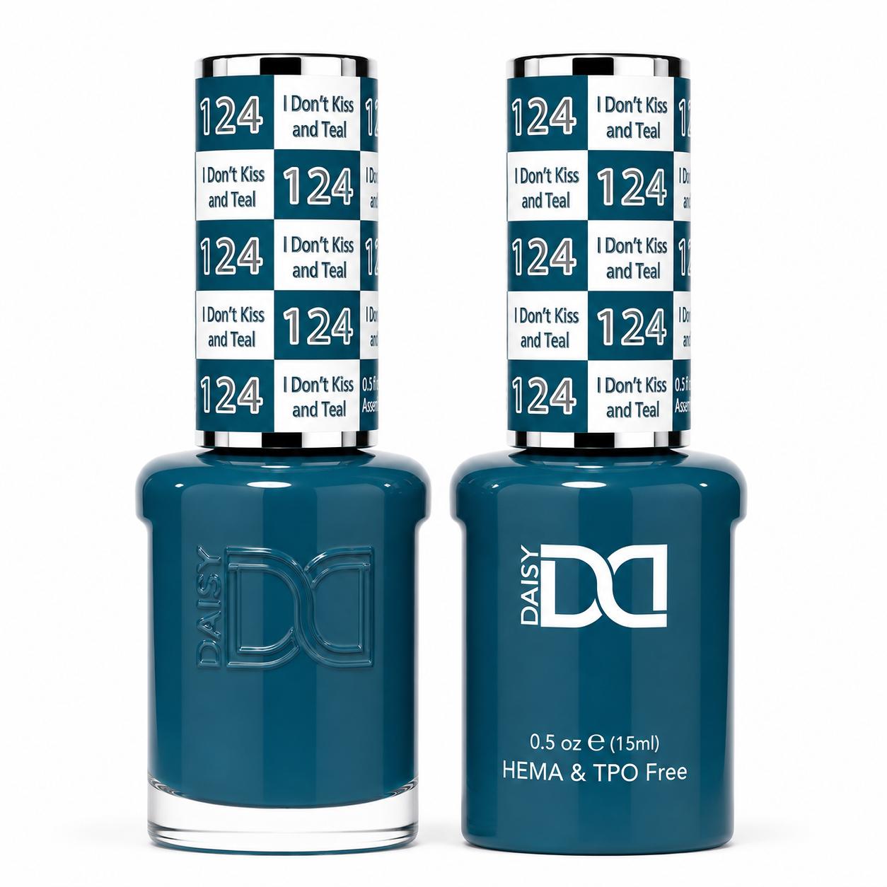 DND Hema-Free & TPO-Free number 124 - I Don't Kiss And Teal