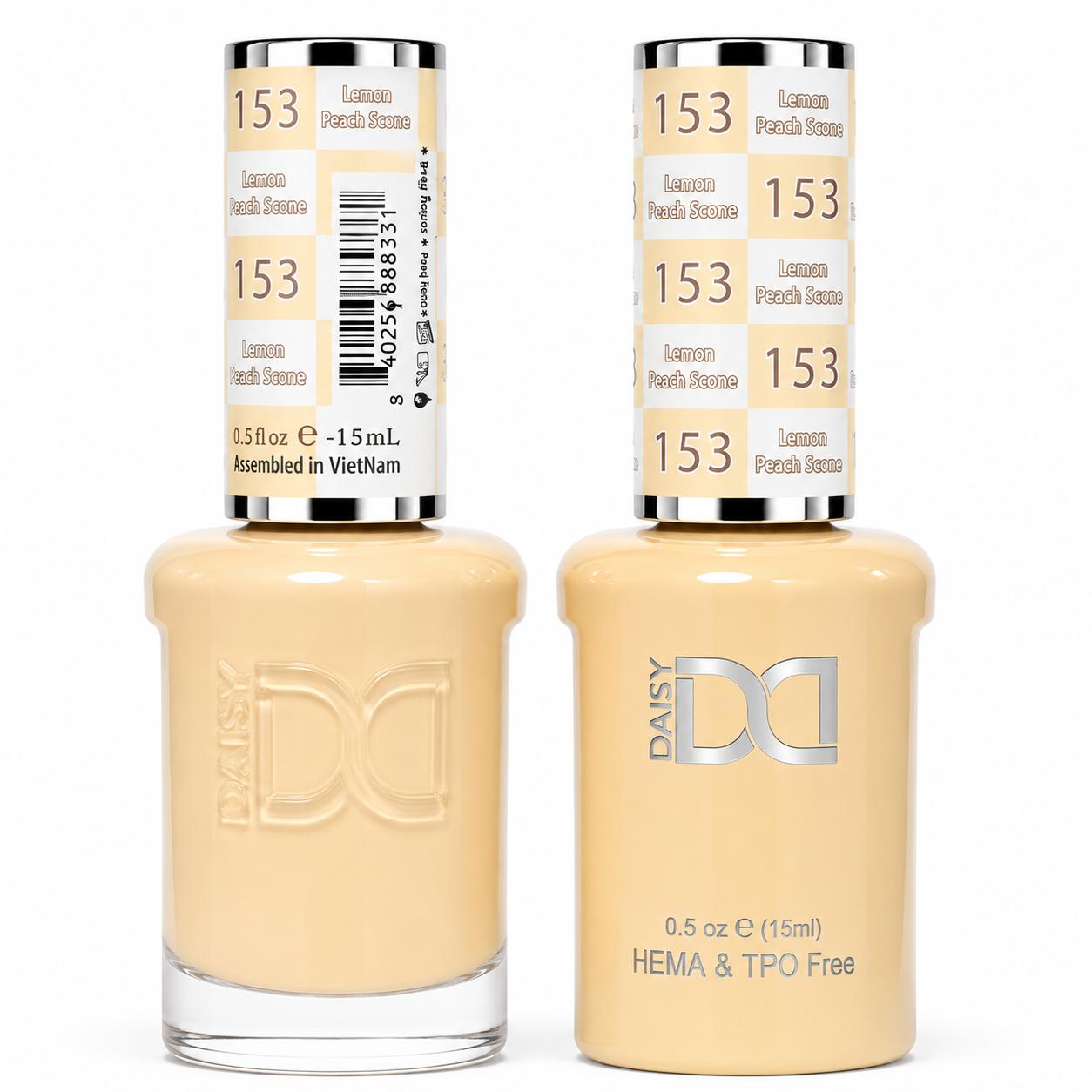 DND Hema-Free & TPO-Free number 153 - Lemon Peach Scone