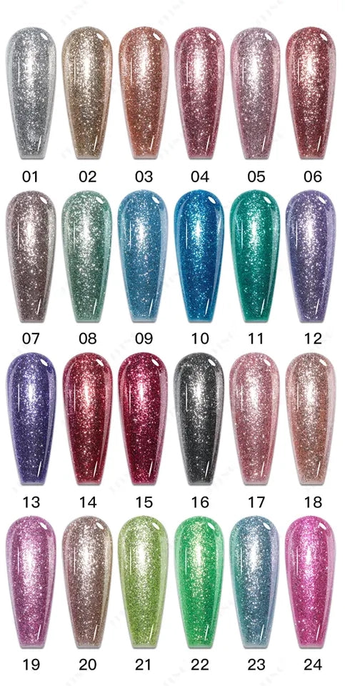 KingGel Platinum Gel Color Collection 1-24