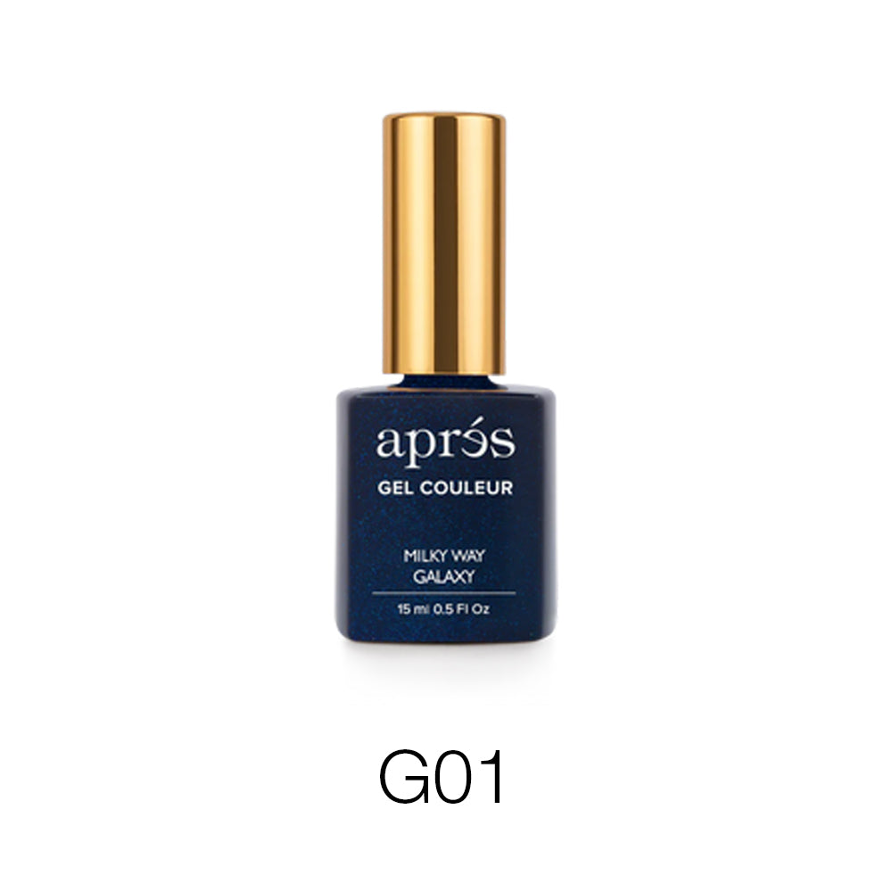 Apres - Gel Couleur #G Collection (HEMA/TPO Free) - #G01 MILKY WAY GALAXY