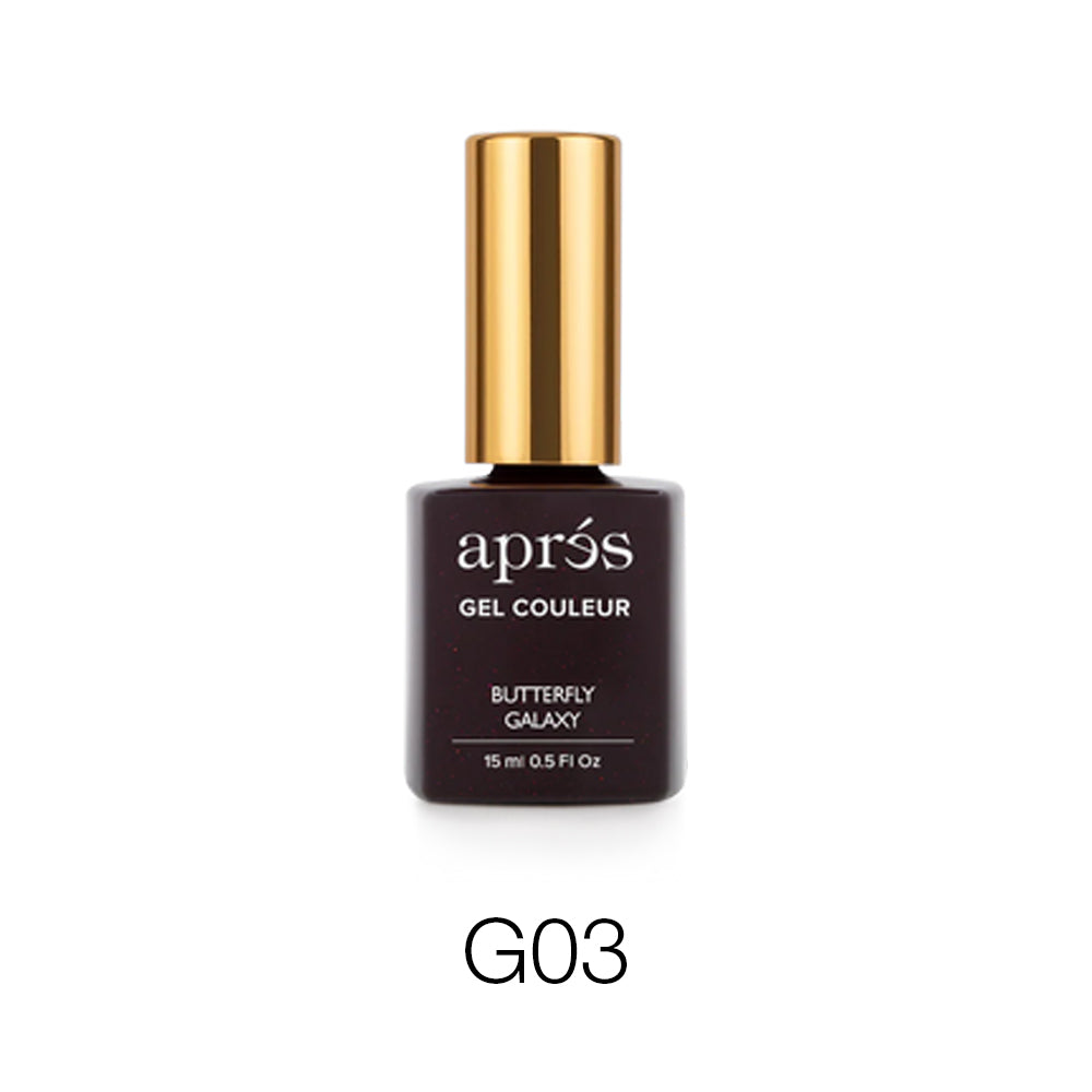Apres - Gel Couleur #G Collection (HEMA/TPO Free) - #G03 BUTTERFLY GALAXY