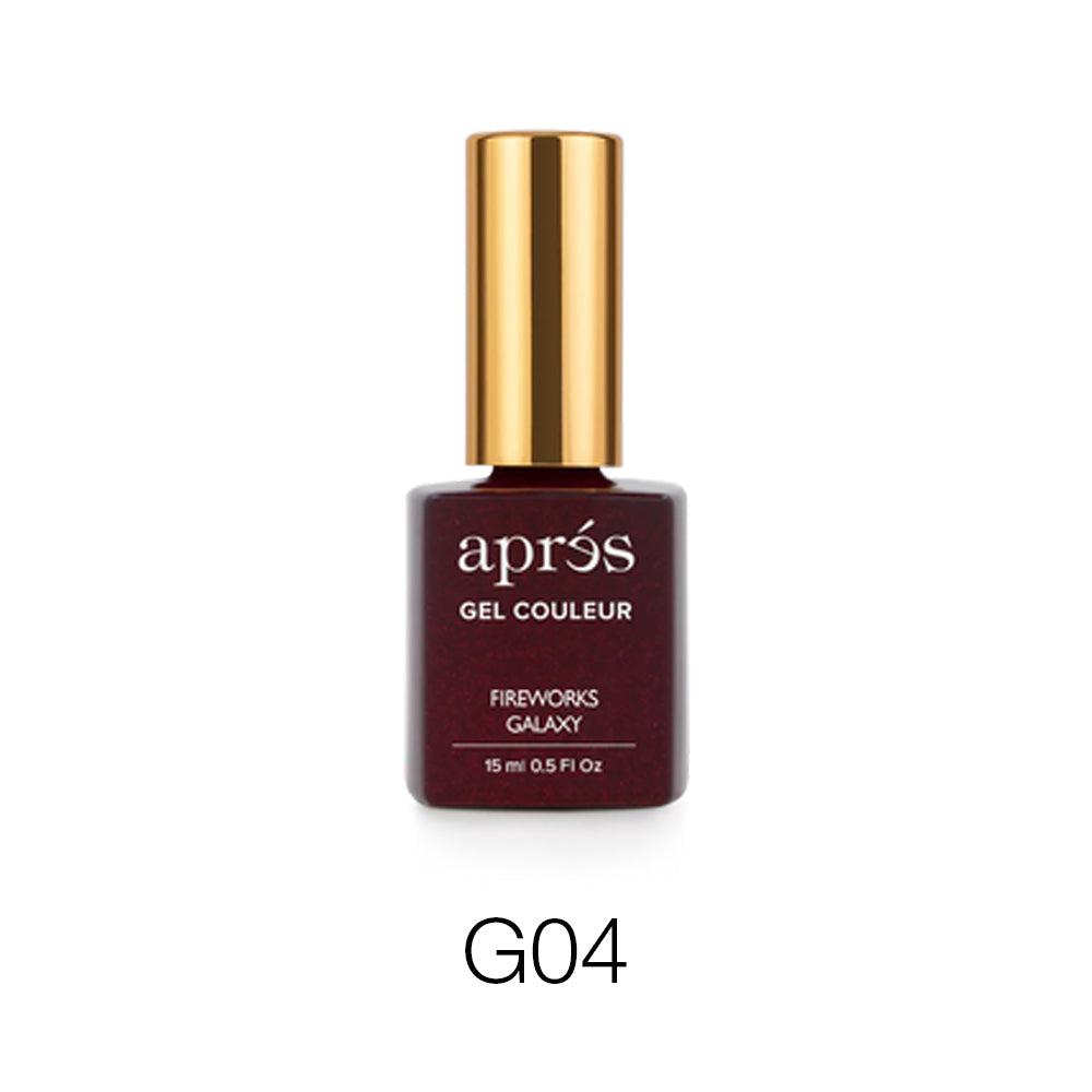 Apres - Gel Couleur #G Collection (HEMA/TPO Free) - #G04 FIREWORKS GALAXY