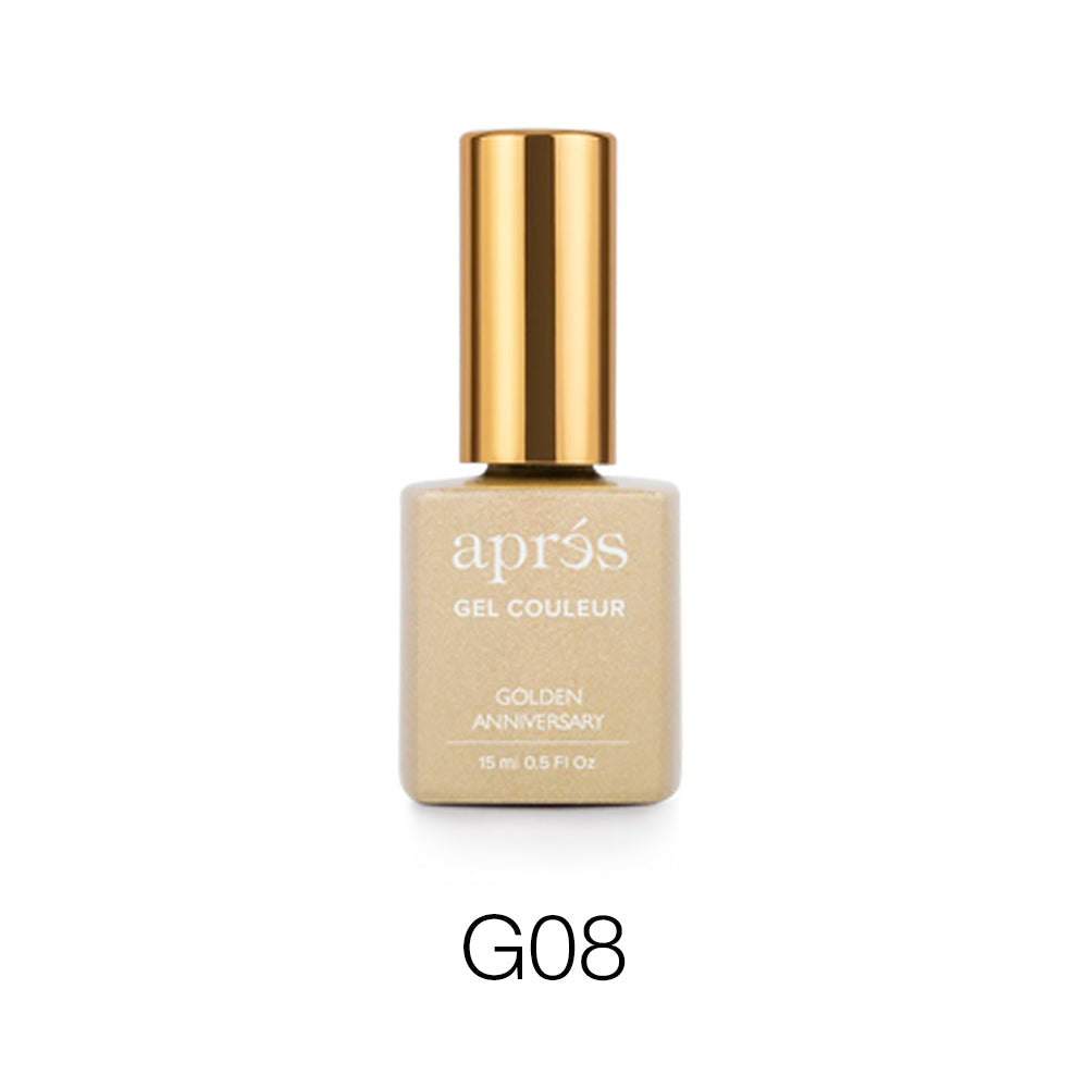 Apres - Gel Couleur #G Collection (HEMA/TPO Free) - #G08 GOLDEN ANNIVERSARY