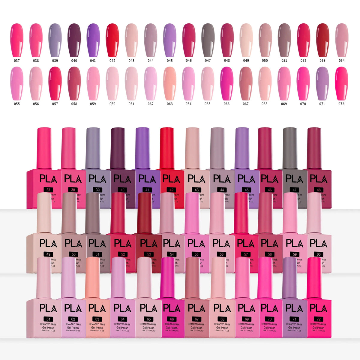 PLA Movies We Love - 36 gel colors with color chart