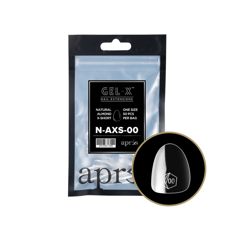 Soft Gel Tips - Gel X - Apres Natural Refill Bag