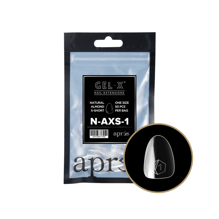 Soft Gel Tips - Gel X - Apres Natural Refill Bag