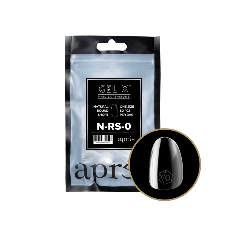 Soft Gel Tips - Gel X - Apres Natural Refill Bag